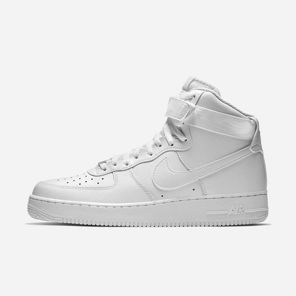 Sneakers Nike Air Force 1 '07 High Blanche 2048-157 White/White Homme | MYP-52447874